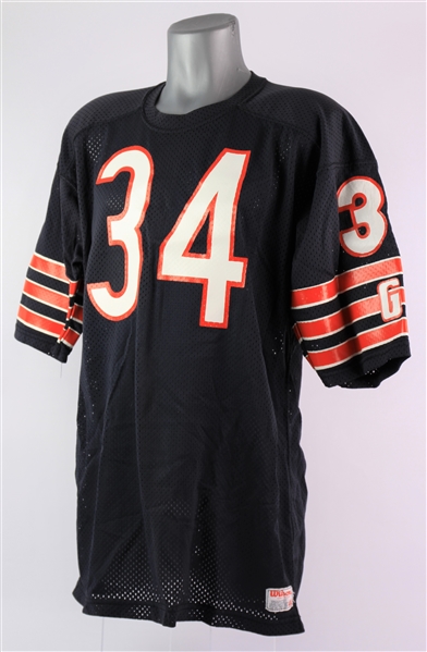 1987 Walter Payton Chicago Bears Home Jersey (MEARS LOA) 