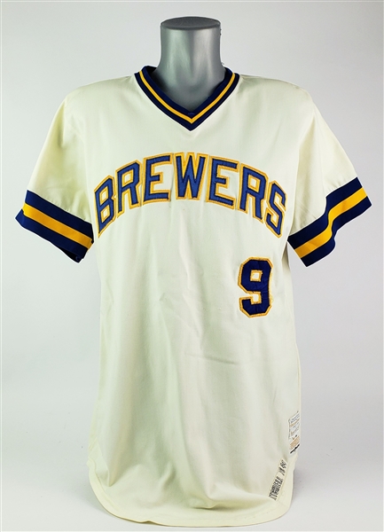 1976 Bobby Mitchell Milwaukee Brewers Home Jersey (MEARS LOA)