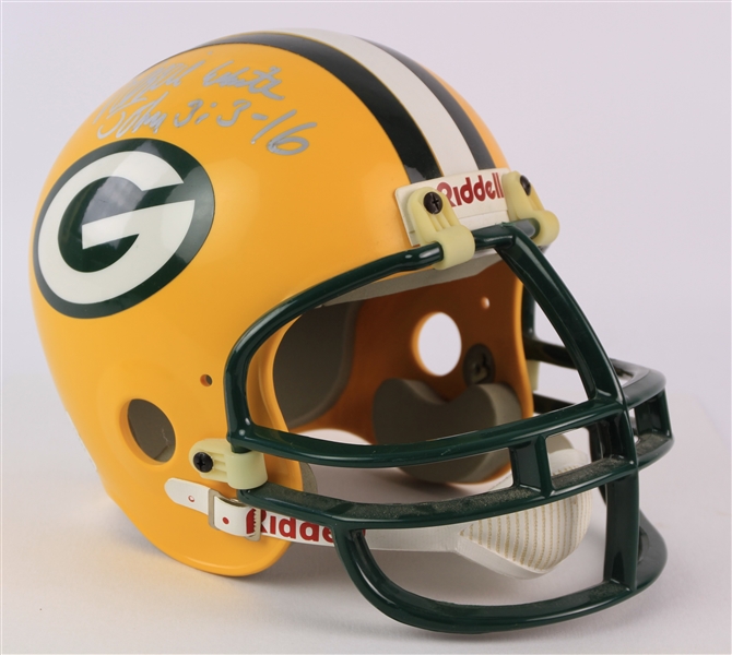 1993 Reggie White Green Bay Packers Signed Full Size Display Helmet (JSA)