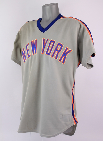 1989 Kevin McReynolds New York Mets Game Worn Road Jersey (MEARS LOA)