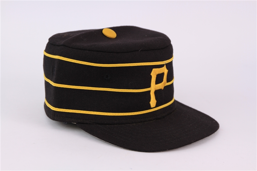 1982-84 Chuck Tanner Pittsburgh Pirates Game Worn Pillbox Style Cap (MEARS LOA)