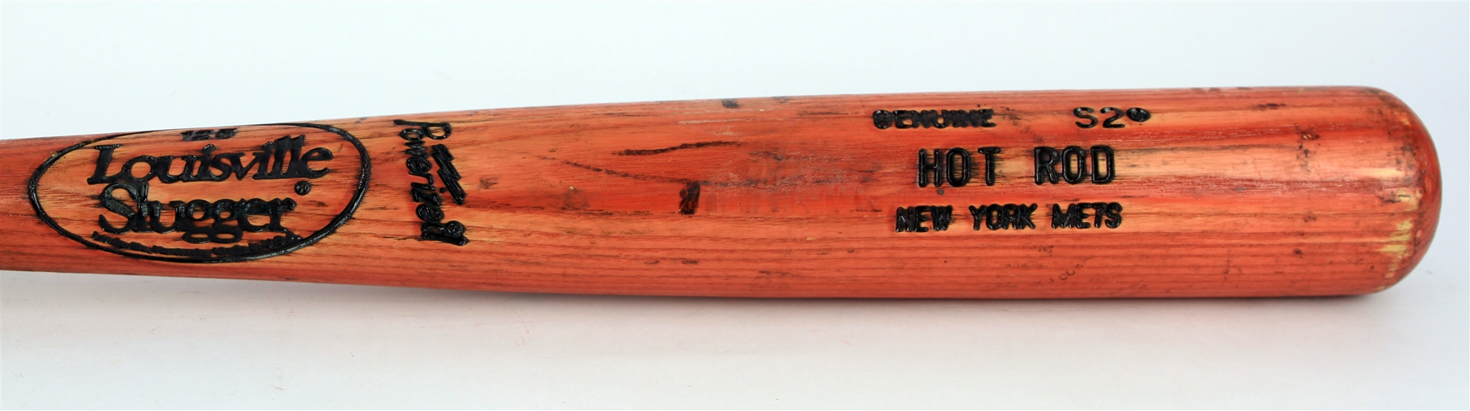 1992-96 Todd "Hot Rod" Hundley New York Mets Louisville Slugger Professional Model Game Used Bat (MEARS LOA) 