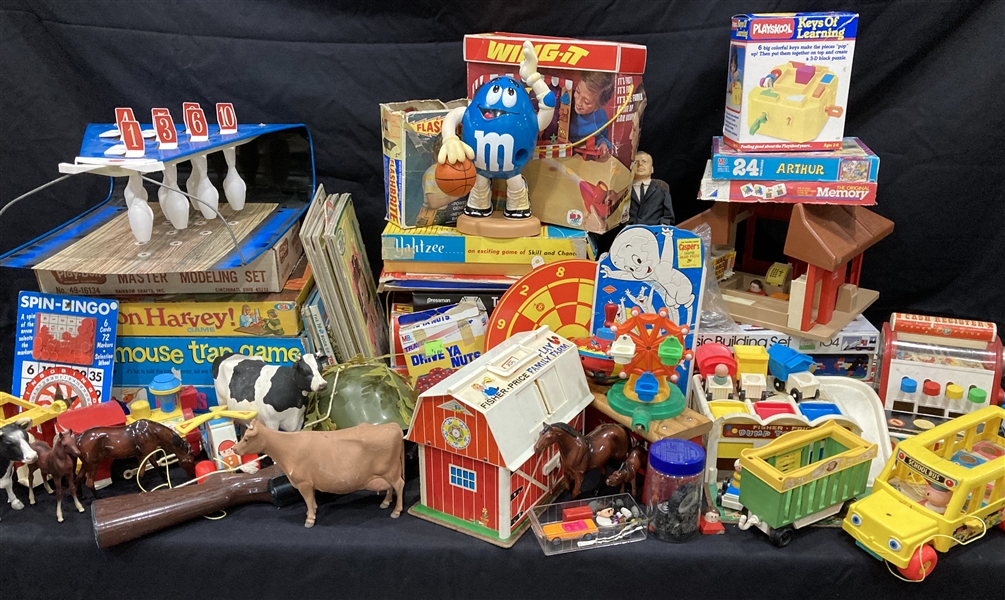 Massive Collection of Vintage Toys