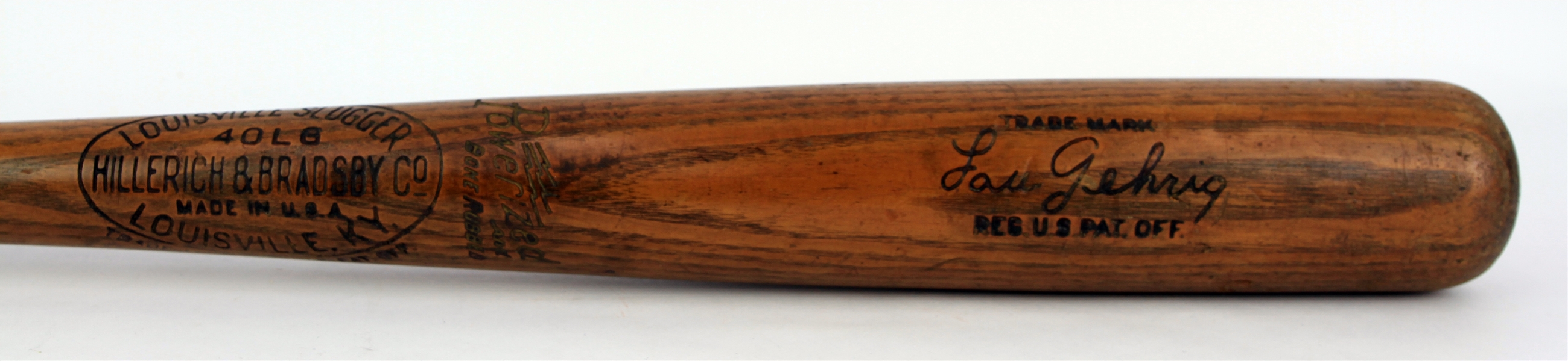 1932 Lou Gehrig New York Yankees H&B Louisville Slugger Store Model Bat 