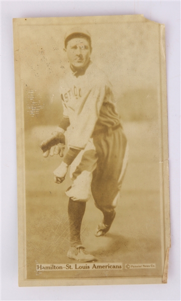 1914 Earl Hamilton St. Louis Browns Fatima T222 Baseball Trading Card