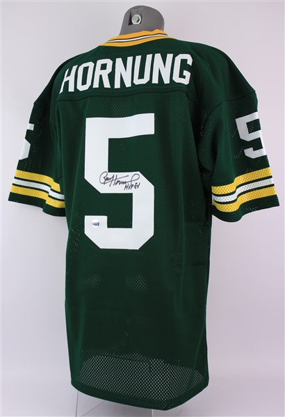 2000s Paul Hornung Green Bay Packers Signed Jersey (JSA) 