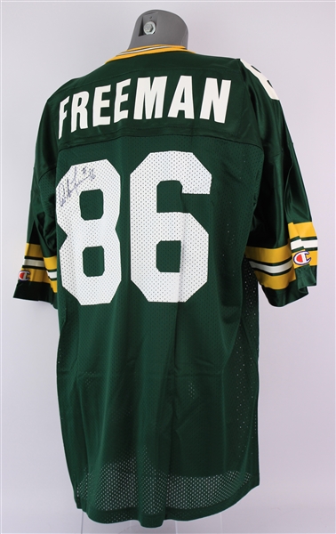 1995-2001 Antonio Freeman Green Bay Packers Signed Jersey (JSA)