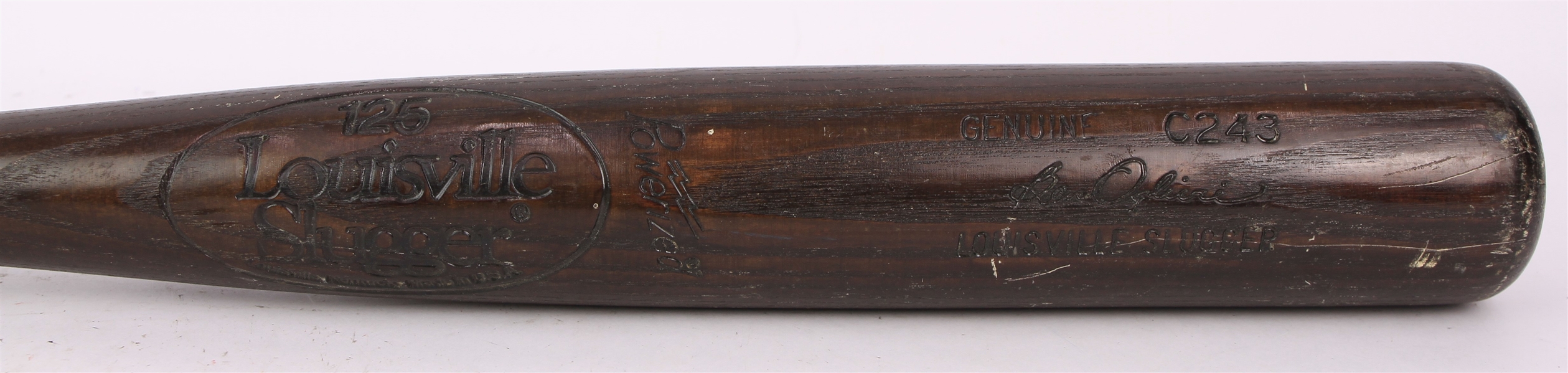 1980-83 Ben Oglivie Milwaukee Brewers Louisville Slugger Professional Model Game Used Bat (MEARS LOA)