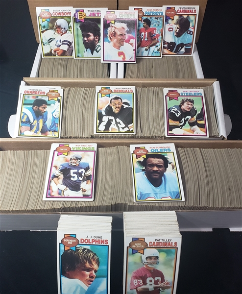 1979 Topps Football Card Lot (2,000+) 