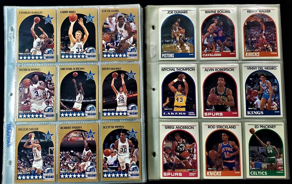 1989 / 1990 Hoops Basketball Lot 