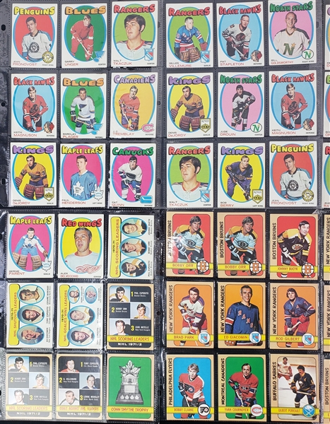 1970s Hockey Trading Cards - Lot of 500+