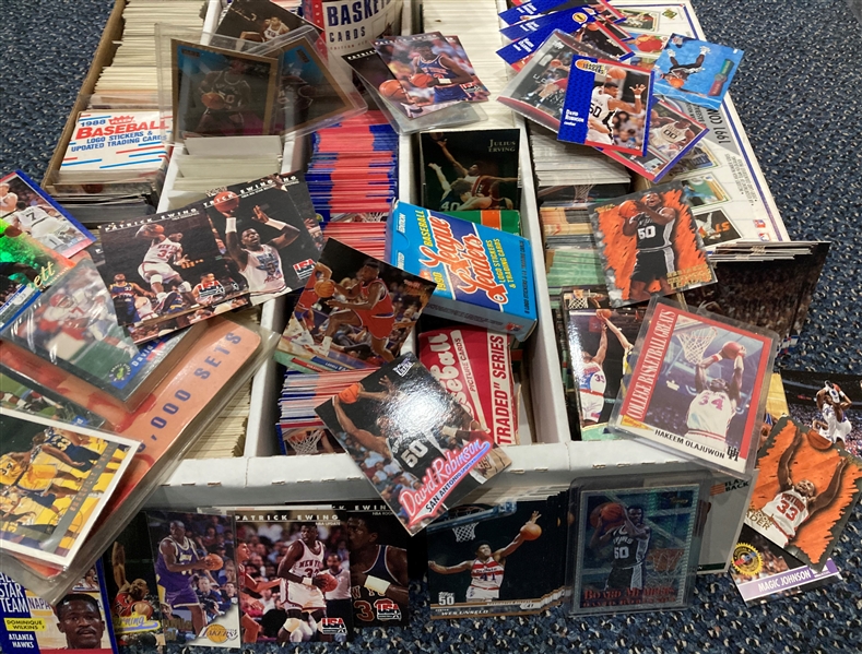 1980s-1990s Assorted Basketball Trading Cards 