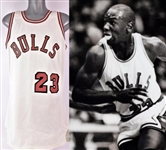 1984-1985 Michael Jordan Chicago Bulls Game Worn Jersey (MEARS A10)