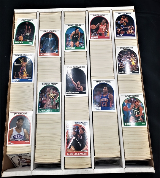 1990 Hoops Basketball Card Lot (3800+)