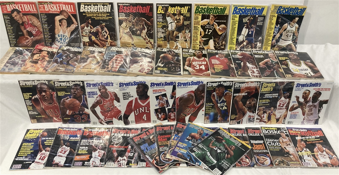 1950s-2000s Baseball, Basketball, Football, Hockey Programs, Magazines & more (Lot of 200+)