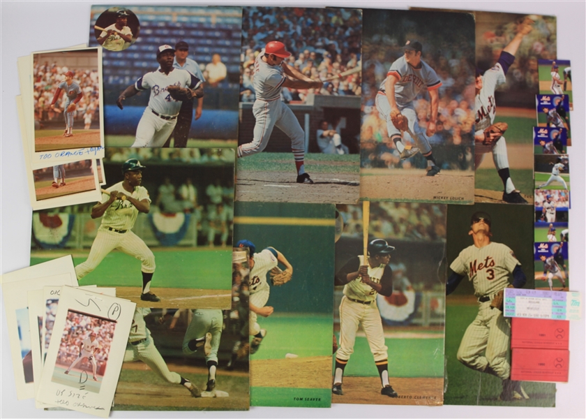 1970s-80s Baseball Photography & Publication Collection - Lot of 600+ 