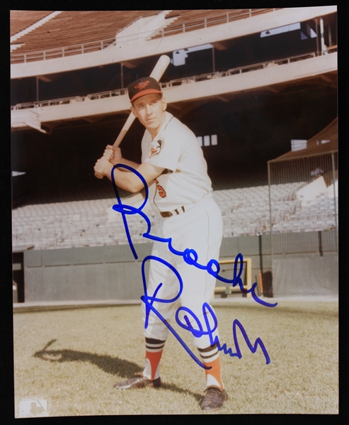 1980s Brooks Robinson Baltimore Orioles Signed 8" x 10" Photo (JSA)