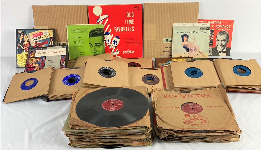 1950s Assorted Records (Lot of 40+)