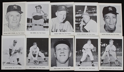 1958-61 New York Yankees 5" x 7" Player Photos - Lot of 17