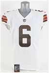 2021 Baker Mayfield Cleveland Browns Road Jersey (MEARS LOA)
