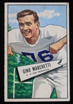 1952 Gino Marchetti University of San Francisco Bowman Small Trading Card #23