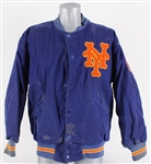 1978-79 Dwight Bernard New York Mets Team Jacket (MEARS LOA)