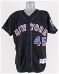 1999 John Franco New York Mets Game Worn Alternate Jersey (MEARS LOA)
