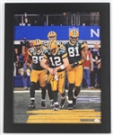 2005-2022 Aaron Rodgers Green Bay Packers Signed 19x23 Framed Photo *JSA*