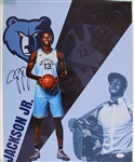 2018-24 Jaren Jackson Jr. Memphis Grizzlies Signed 16" x 20" Photo Collage *JSA*