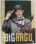 2018-21 Donte DiVincenzo Milwaukee Bucks Signed 16" x 20" Big Ragu Photo Collage *JSA*