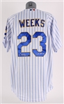 2011 Rickie Weeks Milwaukee Brewers Signed Jersey (Waukesha Sports Cards)
