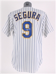 2012-15 Jean Segura Milwaukee Brewers Signed Jersey (Waukesha Sports Cards)