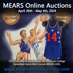 1953 Larry Hennessy Villanova All American College Basketball All Stars vs. Minneapolis Lakers Game Worn Jersey (MEARS LOA)