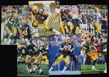 1970s-2000s Chester Marcol, Gerry Ellis, Kabeer Gbaja Biamila, & more Green Bay Packers Signed 8x10 Photos (Lot of 15) (JSA)