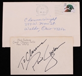 1993 Phil Jackson Chicago Bulls Signed Through The Mail Index Card