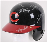 2000s Cincinnati Reds Multi Signed Batting Helmet w/ 11 Signatures Including George Foster, Eric Davis, Cesar Geronimo, Dave Concepcion & More (JSA)