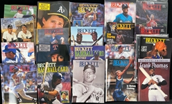 1990s Beckett Baseball & Basketball Card Monthly Price Guide Collection - Lot of 99 