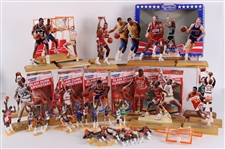 1980s-90s Basketball Starting Lineup Figures & Cut Player Displays Collection - Lot of 40+