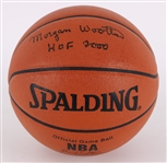 2000 Morgan Wootten Signed ONBA Stern Basketball (JSA)