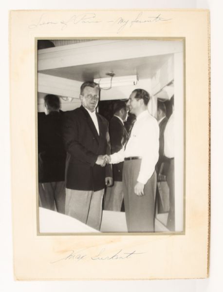 1950s Max Surkont Signed Vintage Photograph (MEARS)