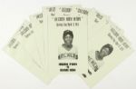 1975 Henry Aaron Milwaukee Brewers Welcome Home Henry Program (April 11, 1975) - Lot of 10