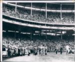 1953 Milwaukee Braves Opening Day Very 1st Game "The Sporting News Collection Archives" Original Type 1 8" x 10" Photo (Sporting News Collection Hologram/MEARS Type 1 Photo LOA)