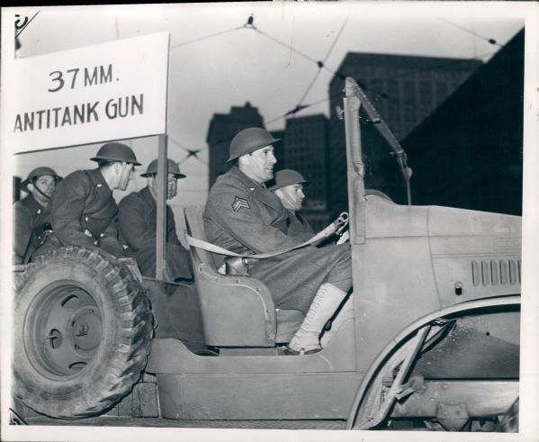 1940s Circa Hank Greenberg WWII "The Sporting News Collection Archives" Original Type 1 8"x10" Photo (Sporting News Collection Hologram/MEARS Type 1 Photo LOA)
