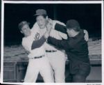 1958 Pee Wee Reese Los Angeles Dodgers "The Sporting News Collection Archives" Original Type 1 8" x 10" Photo (Sporting News Collection Hologram/MEARS Type 1 Photo LOA)