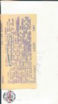 1950 William Harridge & Ford Frick The Sporting News Collection Archives Original Type 1 9 x 5 Photo (Sporting News Collection Hologram/MEARS Type 1 Photo LOA)