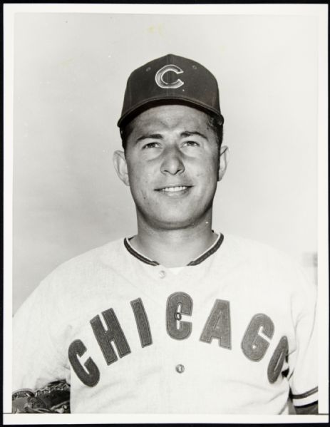 1960s Ron Santo Chicago Cubs SPORT Magazine Archive Collection Type 1 7" x 9" Photo (MEARS Type 1 LOA)