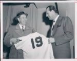 1956 Bob Feller Cleveland Indians "The Sporting News Collection Archives" Original Type 1 7" x 9" Photo (Sporting News Collection Hologram/MEARS Type 1 Photo LOA)