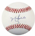 1988-1990 Mark Grace Chicago Cubs Single Signed Official League Baseball (PSA/DNA)