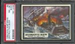1962 Topps Civil War News Destructive Blow #8 PSA NM-MT 8 (OC)