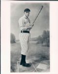 1891-98  (Depiction) Jesse Burkett Cleveland Indians "The Sporting News Collection Archives" File Photo 8" x 10" Photo (Sporting News Collection Hologram/MEARS Photo LOA)